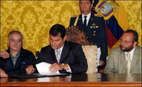 Poltica en Ecuador